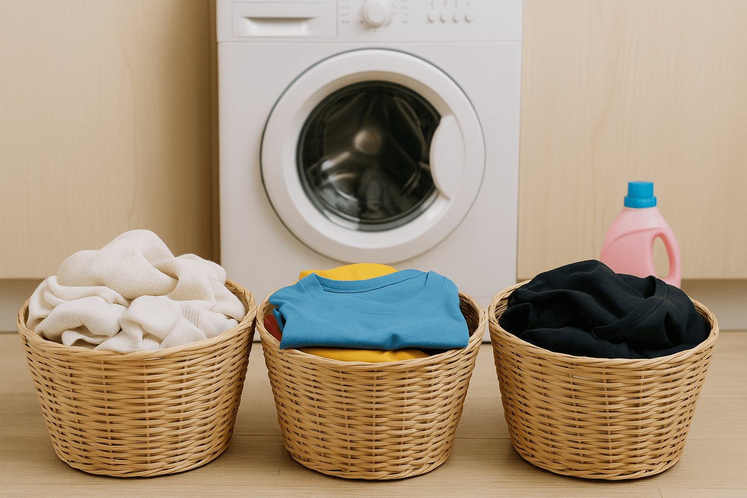 Como lavar roupa sem danificar usando separação, sabão adequado e ciclo correto